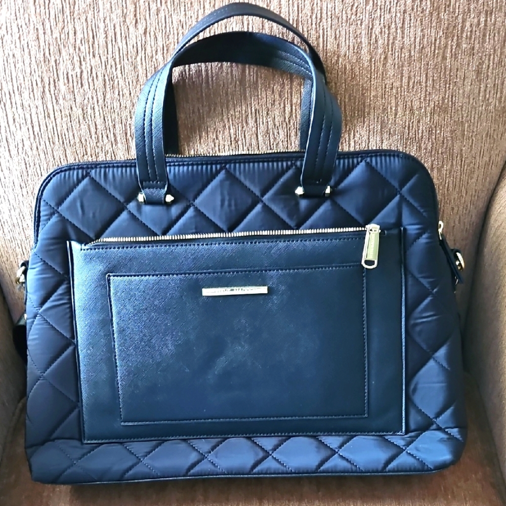 Steve Madden Black Quilted Bag